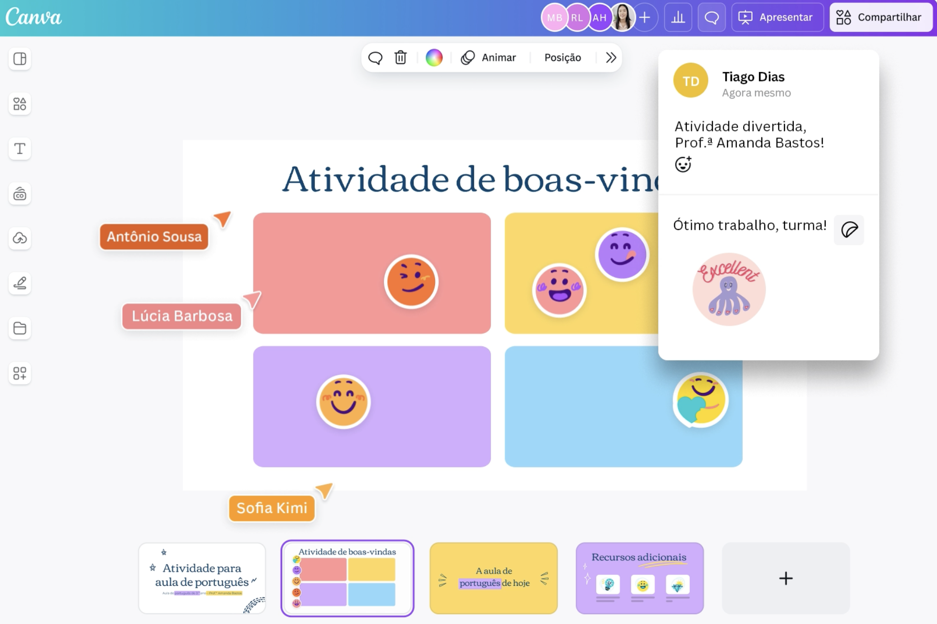 Obtenha o Canva Educação gratuitamente para a sua escola
